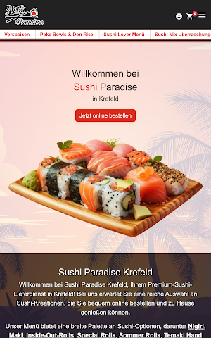 Sushi Paradise Krefeld Screenshot 3