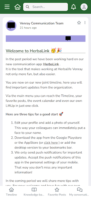HerbaLink Screenshot 2