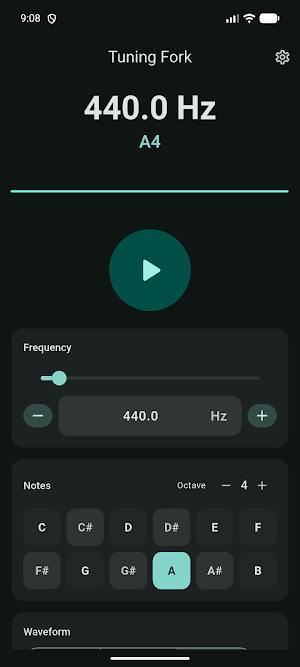Tuning Fork Screenshot 0