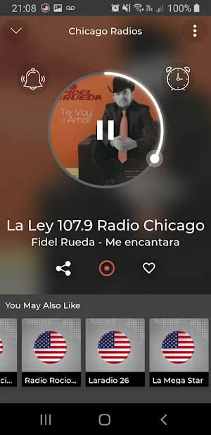 Chicago Radios La Ley 107.9 Screenshot 2