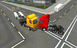 Euro Truck Driving Sim 2018 3D Screenshot 0