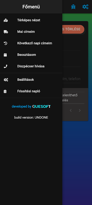 Fast-Pack.hu Futár Screenshot 2