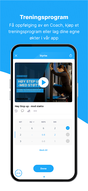 Premium PT - Din Online Trener Screenshot 2