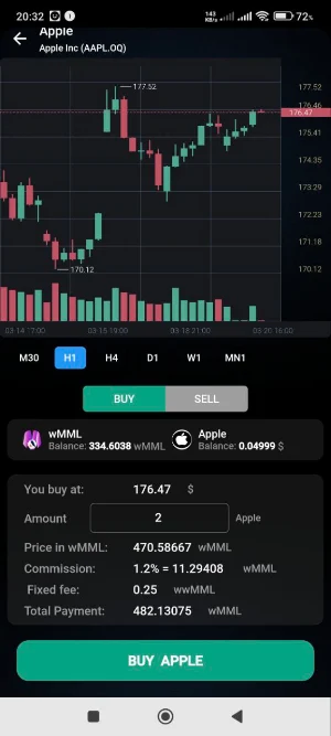 MML Wallet Screenshot 2