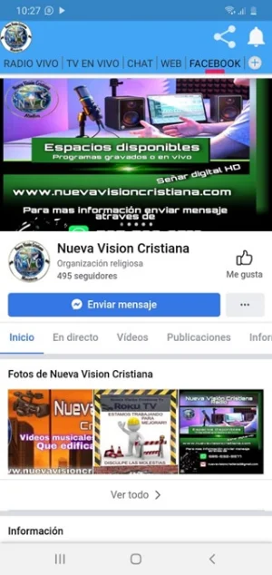 Nueva Visión Cristiana Screenshot 2