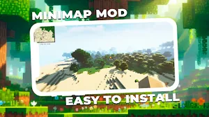 Minimap Mod for Minecraft PE Screenshot 3
