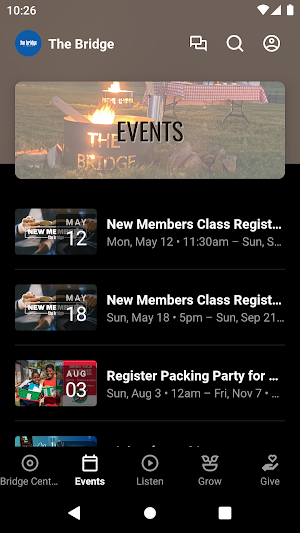 Bridge Church - Delco Screenshot 1