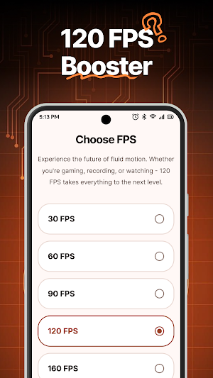 TurboX: 120 FPS Game Booster Screenshot 1