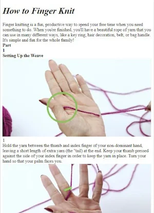 Circular Knitting Tutorials Screenshot 2