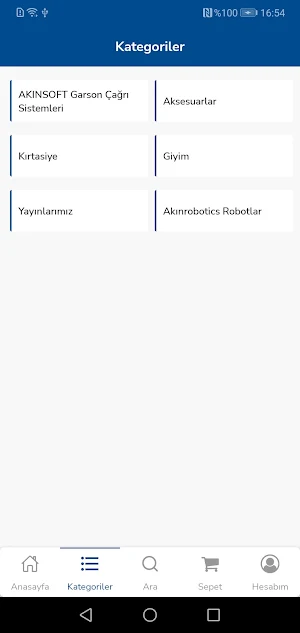 AKINSOFT Store Screenshot 1