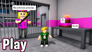 Obby Run Parkour: Escape game Screenshot 1