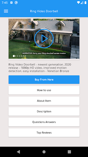 Ring Video Doorbell Screenshot 1
