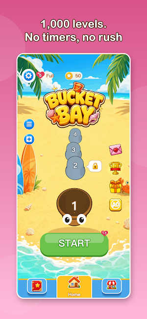 Bucket Bay: Sand Sort Puzzle Screenshot 0