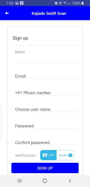 Kajiado SeQR Scan Screenshot 1