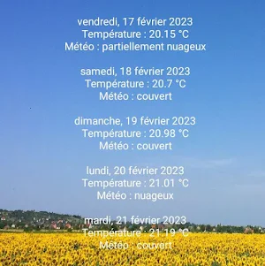 Météo Dakar Screenshot 2