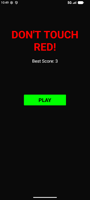 Dont Touch Red Screenshot 1