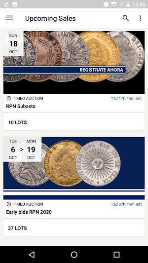 Río de la Plata Numismática Screenshot 0