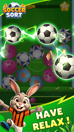 Soccer Sort: Goal Puzzle Screenshot 2