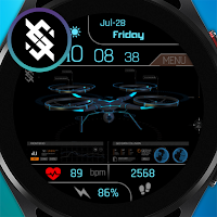 BFF24-Animated Technology UAV