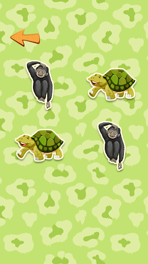 Match Wild Animals Kids Puzzle Screenshot 1
