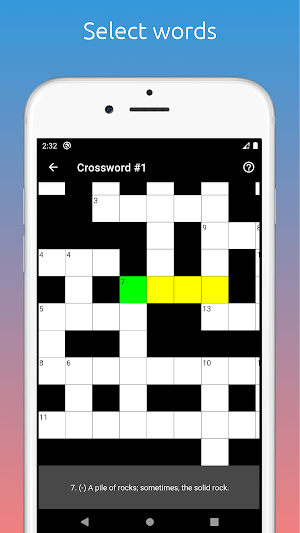 Crossword Generator Screenshot 3