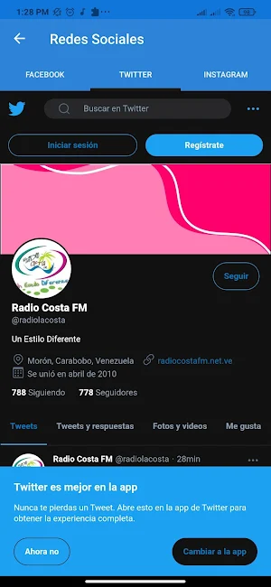 Radio Costa FM Screenshot 3