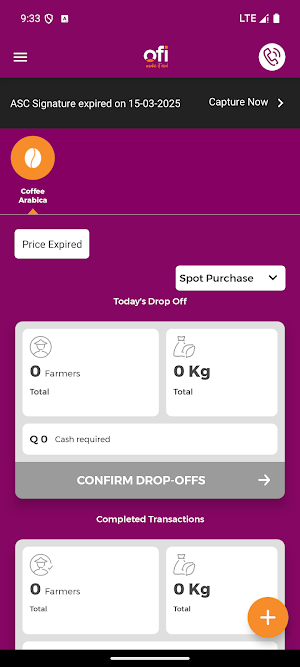 ofi Direct Farmer Lead Screenshot 1