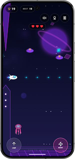 Space Rush Shooter - Offline Screenshot 2