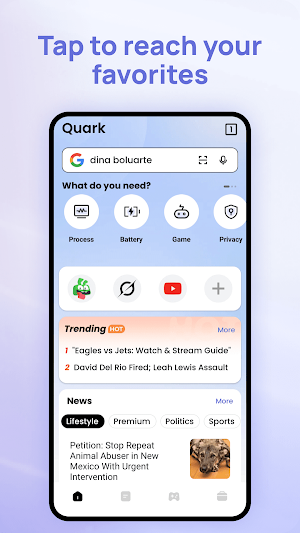 Quark Browser, Trends with AI Screenshot 0