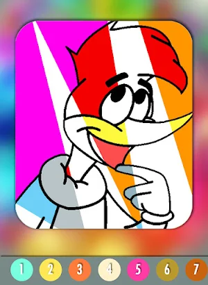Pica Pau Coloring Book Screenshot 0