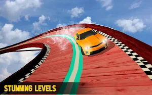 Mega Car Stunt Car Racing Game Screenshot 2