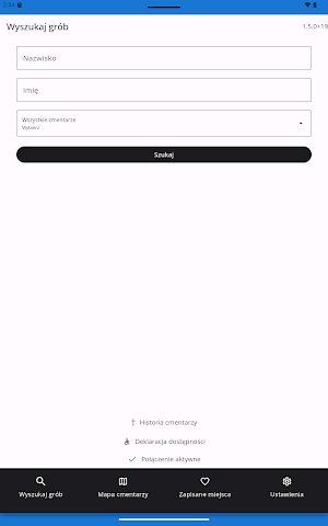 Olsztyńskie Cmentarze Screenshot 3