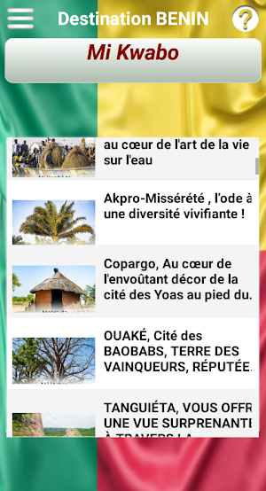 Bienvenue au bénin Screenshot 3