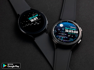 Neon Christmas Watch Face Screenshot 0