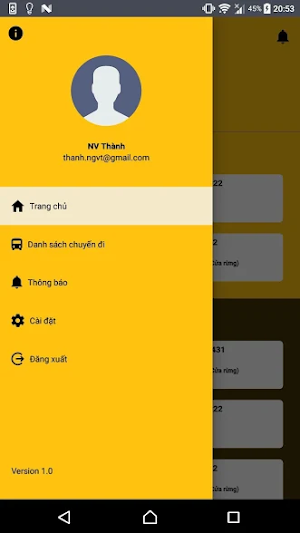 Sài Gòn Car Rental Driver Screenshot 2