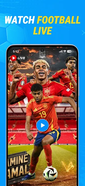 Live Football TV HD Streaming Screenshot 3