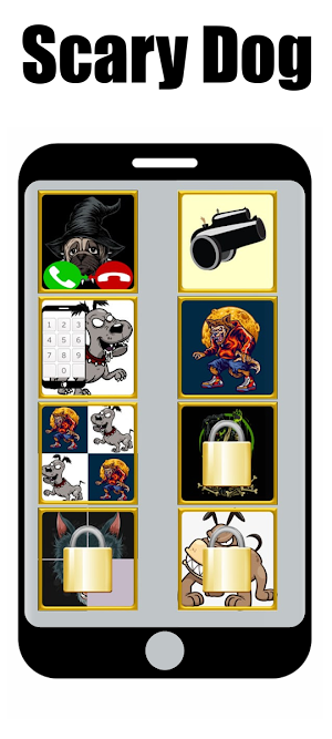 Fake Call Scary Dog Game Screenshot 1