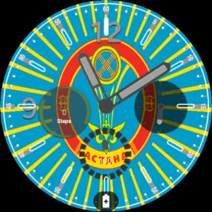 Astana Flag Watchface Screenshot 3