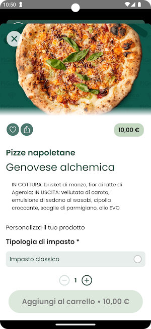 PiGreco Pizzeria Screenshot 3
