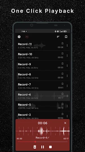 Classic Audio Recorder Screenshot 1