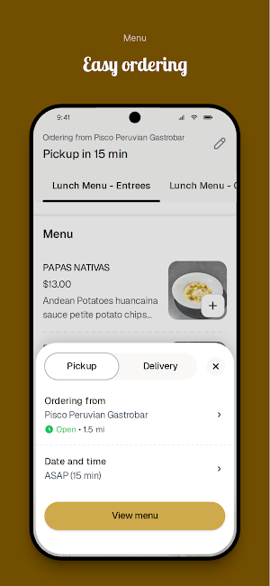 Pisco Peruvian Gastrobar Screenshot 2