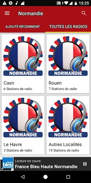 Stations Radio de Normandie -  Screenshot 3