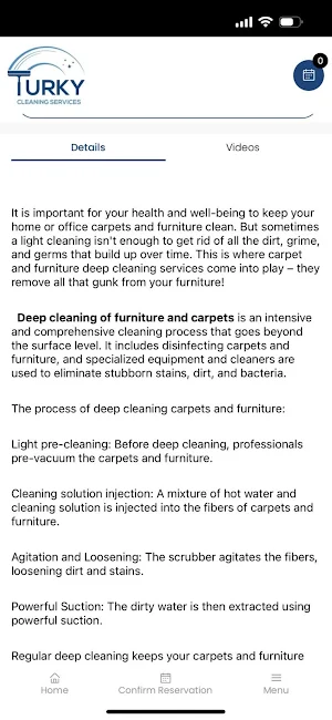 Turky Cleaning Services Screenshot 1