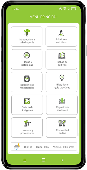 Hidroponia - Kultiva App Screenshot 0