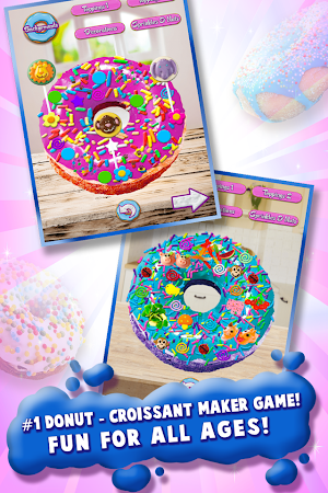 Donut Maker - Make Candy Donuts Fun Cooking Game Screenshot 1
