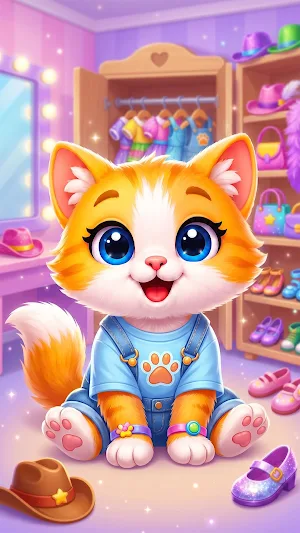Cute Cat Care and Kitty Salon Screenshot 2