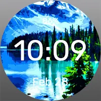 Painted Landscape - Watch Face