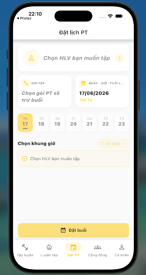 Livefit Fitness Screenshot 3