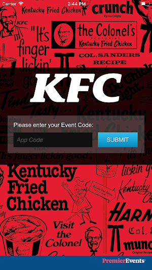 KFC Events Screenshot 0