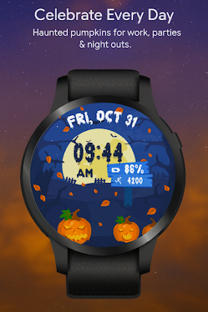 Haunted Pumpkin Watch Screenshot 1